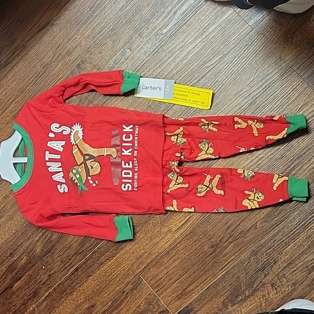 Carter's boy Pajamas 12mouths Christmas
